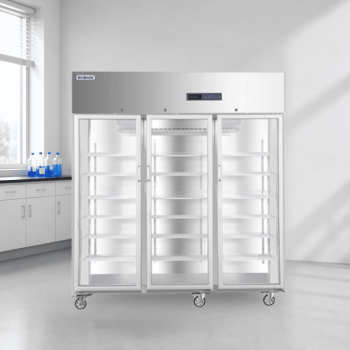 alat lab kulkas vaksin 3 pintu
