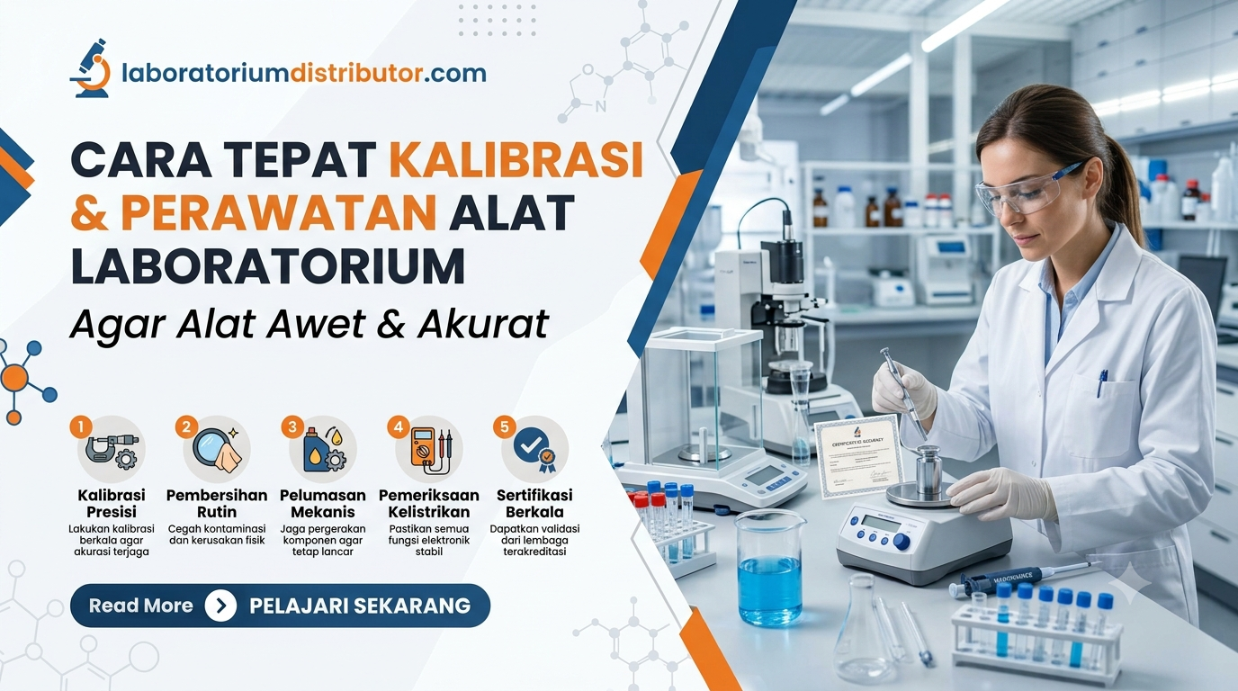 Cara Tepat Kalibrasi dan Perawatan Alat Laboratorium agar Awet & Akurat